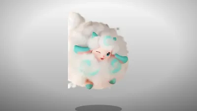 Nimbi, the cloud Aniimo (official illustration)