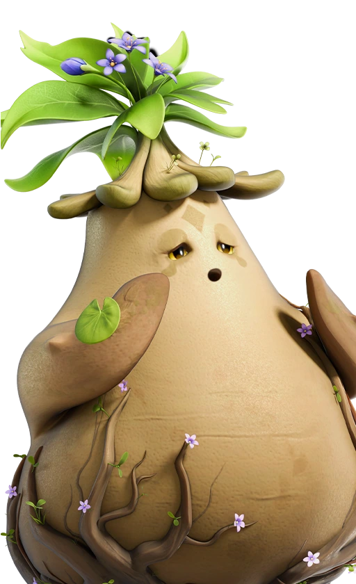 Omega Tuckin, the rooted summoner world boss (official illustration)